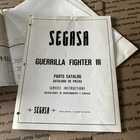 Original Factory Gorilla Fighter  3 Sega Sa Arcade Game Manual