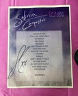 Sabrina Carpenter 2016 Evolution Tour Signed Setlist Vip Lanyard Button Pack