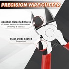 2pcs Wire Cutters Side Cutter Cable 6 5  Heavy Duty Cutting Pliers Carbide Steel