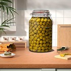 1 Gallon Glass Jar With Lids 2 Pack Large Glass Jar With Airtight Lid Super Wide