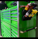 Magnetic 3 Can Holder Organizer Spray Paint Aerosol Toolbox Workbench Storage Us