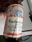 Lot Of 4 Mini Beer Bottle Salt Pepper Shakers Budweiser Novelty Barware Vintage 
