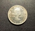 1964 Canada One Dollar Coin  60 Asw 80  Silver Coin Circulated Queen Elizabeth