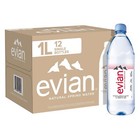 Evian Natural Spring Water  Naturally Filtered Spring Water   33 81 Fl Oz 12pack