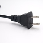 Us Style 6ft  2-prong Ac Power Cord cable For Ps2 Ps3 Slim Laptop 4 Dell Ibm