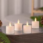 Luminara Moving Flicker Led Tea Lights Battery Operated With Timer For Wedding