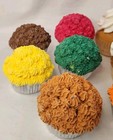 Lot Of 12 Faux Cupcakes Artificial Food For Display Props Decor 