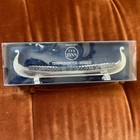 Vtg Norwegian Viking Ship Pewter  tinn  In Box By Tpb Tinnprodukter - Berger