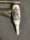 Vintage German Porcelain Tobacco Pipe Base Bowl With Political Cartoon 5      Pipe