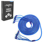 New Skar Audio 17 Ft 6-channel Twisted Pair Audiophile Grade Interconnect Cable