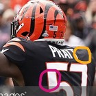 Germaine Pratt Game Worn 10 15 23 Photo Matched      Bengals Nfl Jersey V Seahawks