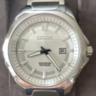 Citizen Eco-drive Men s Titanium Silver Dial Date Analog Quartz Wristwatch
