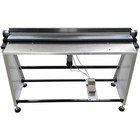 Pneumatic Single Edge  Bookbinding Covering Machine For Fabric pu Leather pvc