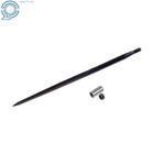 4500 Lbs Capacity 49  Hay Spike Bale Spear Spike Fork For Tractor W  Sleeves Nut