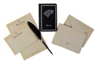 New  Game Of Thrones  House Stark Stationery Set W  Journal   Quill Pen