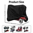 67  Mobility Scooter Storage Cover Waterproof Wheelchair Sun Rain Snow Protector