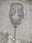   12   Wine Goblet  frosty Pines  By Libbey Glass Company  7  Set Of 12 Winter