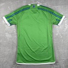 Adidas Men   s Seattle Sounders Size Xs Authentic Version Home Soccer Jersey Mls
