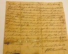 Late 1700s  Copy Of 1682 Survey    venture    In Dorchester Co Md Maryland Document