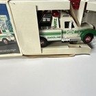 Hess 1994 Rescue Truck White green red Gas   Oil Toy Vehicle W  Box
