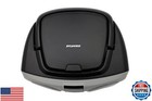 Sylvania Srcd243 Portable Cd Player With Am fm Radio  Boombox  silver 