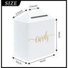 White House Card Box For Parties Diy Money Gift Holder For Birthday Wedding