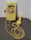 Bell System  Western Electric Yellow gold Classic Rotary Dial Wall Telephone