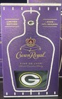 2025 Limited Crown Royal Nfl Green Bay Packers Football Bag W box