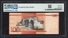 Dominican Republic 100 Pesos Dominicanos 2014 P190a  s n 0000112  Unc Grade 67