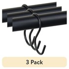 S Shaped Shower Curtain Hooks Rustproof Metal Set Of 12 Easy Slide Durable New