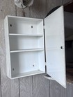 Vintage 1950s Etched Mirror Medicine Cabinet