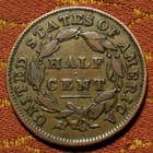 1832 Classic Head Half Cent  Vf xf     Pleasing Details   Color  Nice Eye Appeal