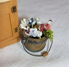 Dollhouse Miniature Rustic Garden Sink 1 12 Scale