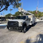 2012 Ford Super Duty F-450 Drw Altec At200a 35ft Bucket Boom Service Truck W gen
