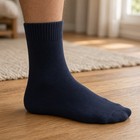 2 Pairs Thermal Wool Socks Winter Warm Thick -30  c Black Unisex Ski