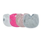 Silly Billyz Cotton Toweling Waterproof Biblet Infant Baby Snap Bib 0-2 Years