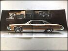 1973 Pontiac Grand Ville Vintage Original Car Sales Brochure Folder