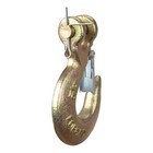 10pcs 5 16  Grade 70 Heavy Duty Forged Steel Clevis Slip Hook With Safety Latch