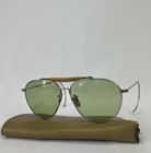 Vintage Aviator Bausch   Lomb Sunglasses Pre Ray-ban An6531 Army Navy Pilot Wwll