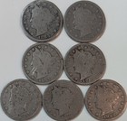 Lot 22 Different Cull Liberty V Nickels 1883 1884 1887 1889 1891 1896 1898-1912d