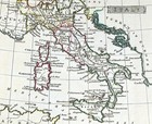1795 John Russell Map Italy Rome Florence Naples Sicily Venice Milan Sardinia