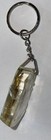 Vintage Real Southwest Desert Scorpion Insect In Clear Lucite Dome Keychain