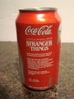 Stranger Things 1985 Limited Edition Collectors Coca Cola Can  Bottle 