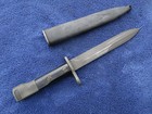 Original Vintage Israeli Military Knife Bayonet And Scabbard Excellent Condition