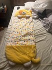 Happy Nappers Yellow Dog 2-in-1 Play Pillow And Sleeping Bag