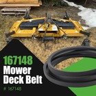  167148 72  Deck Belt For King Kutter Rfm-72 Rfm72 Fm72 6  Finish Mowers
