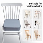Toddler Booster Seat 3 5 Inch Cushion Non Slip Portable Dining Chair Gray