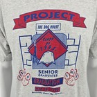 Vintage 1995 Mercer County High School Project Graduation Senior T-shirt  xl 
