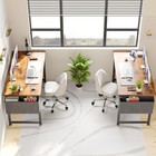 Homefla Computer Desk 31in Home Office Writing Study Work Wood Kid Student Table