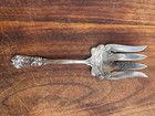Durgin Shreve   Co Sterling Silver Art Nouveau Salad Serving Fork C1900 Antique